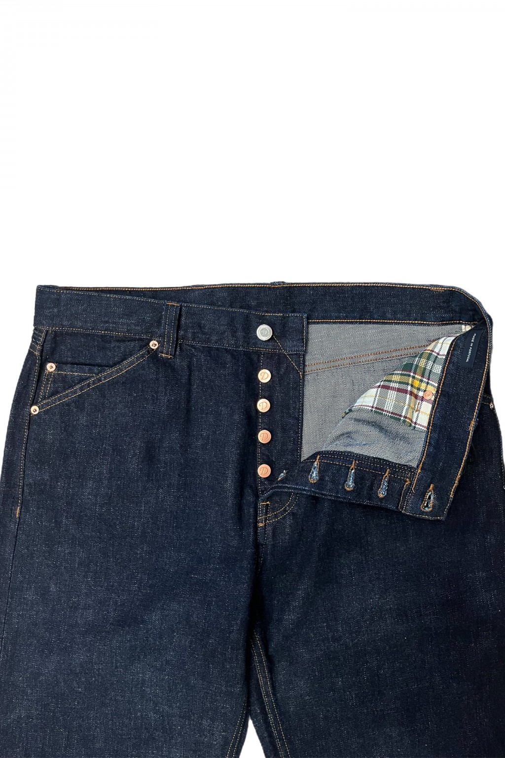 Drake's Japanese Selvedge Five-Pocket Jeans Indigo Rinse