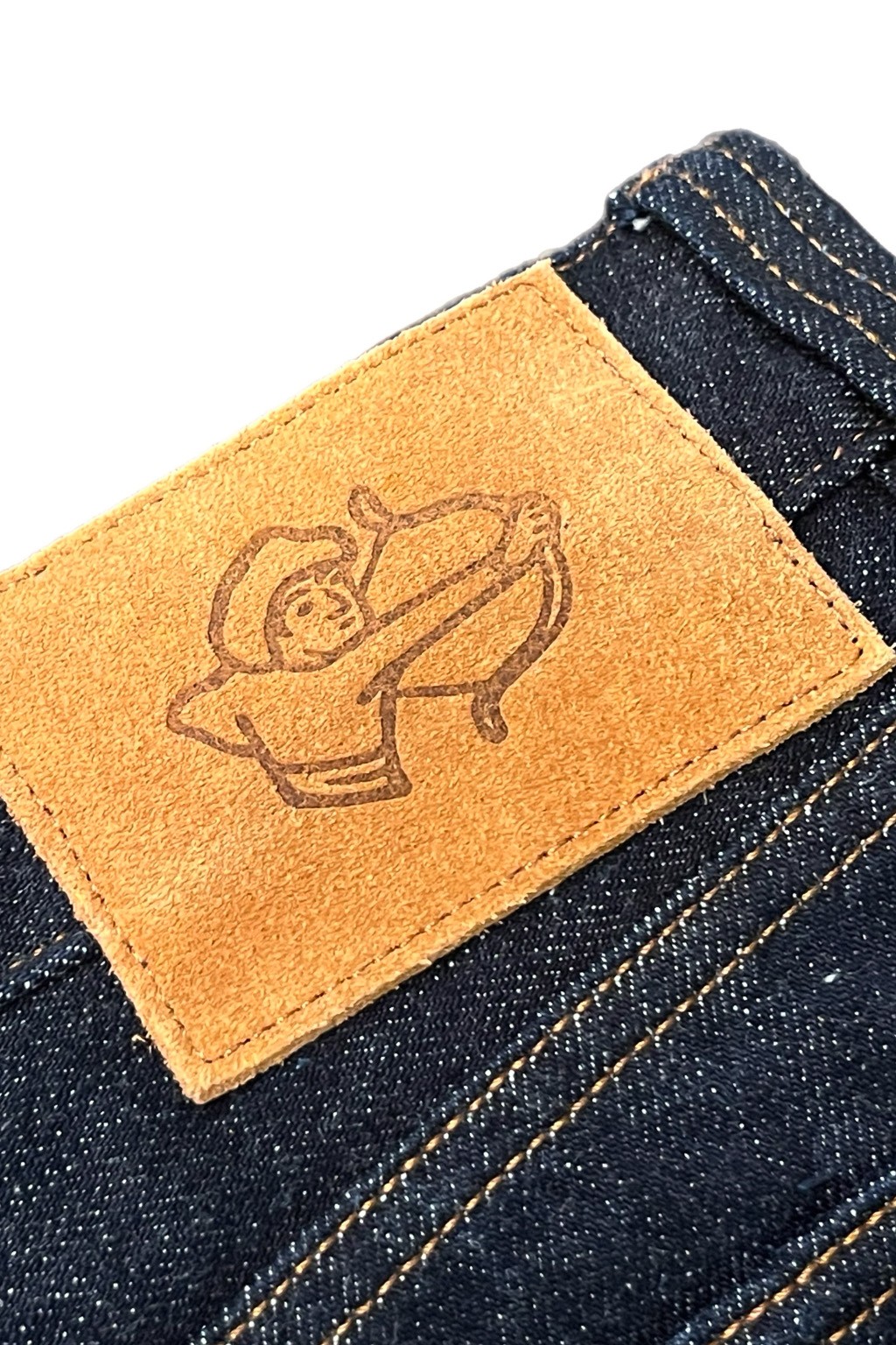 Drake's Japanese Selvedge Five-Pocket Jeans Indigo Rinse