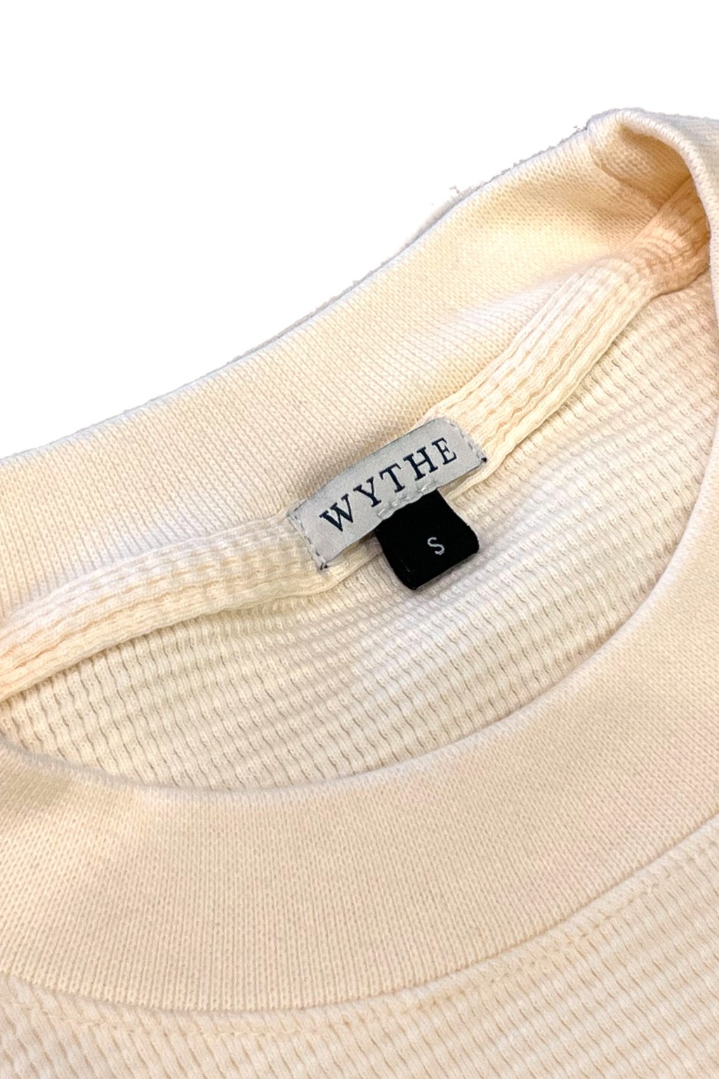Wythe Cotton Longsleeve Thermal Cream