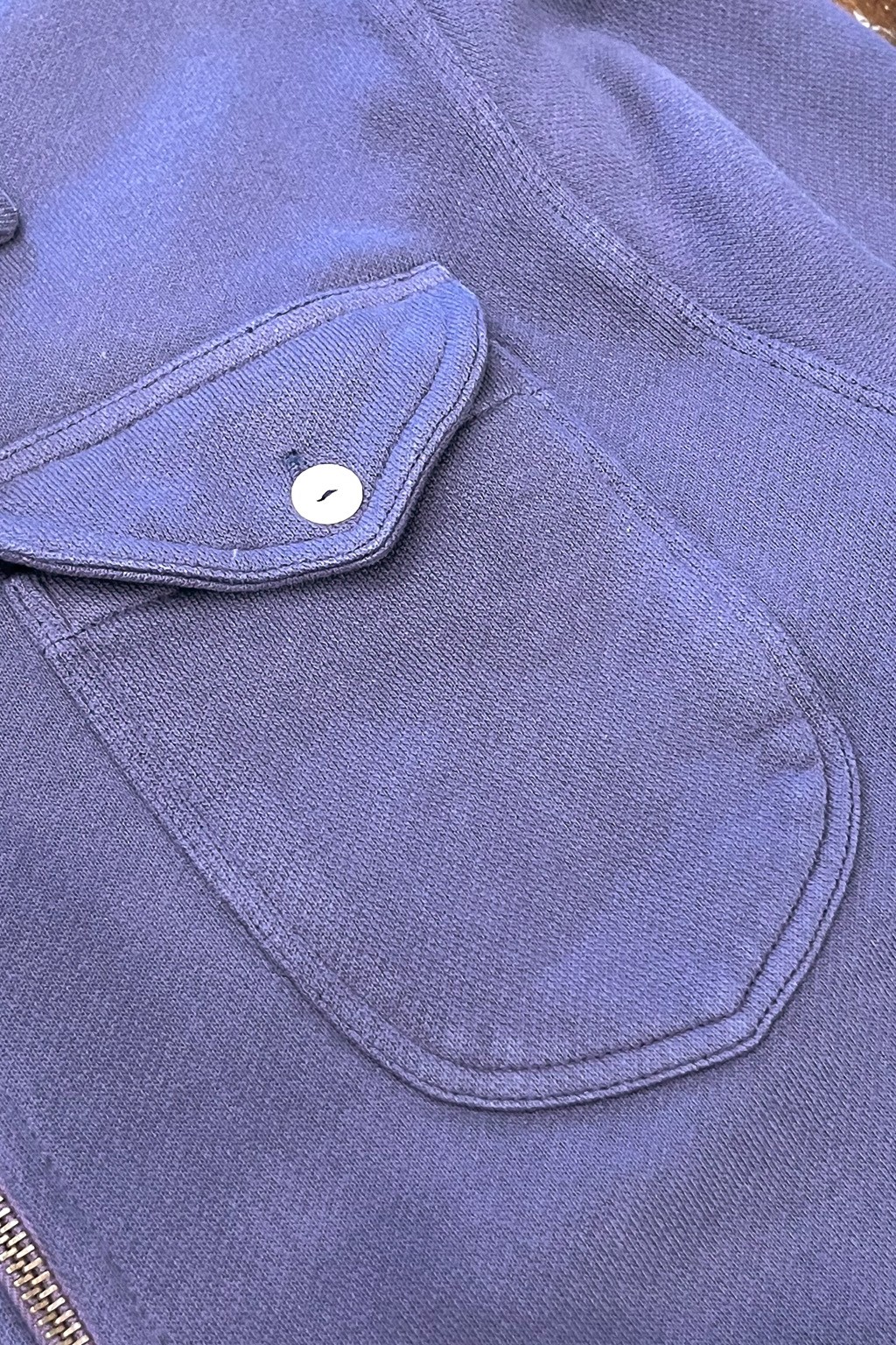 Wythe Half-Zip Sweatshirt Faded Navy