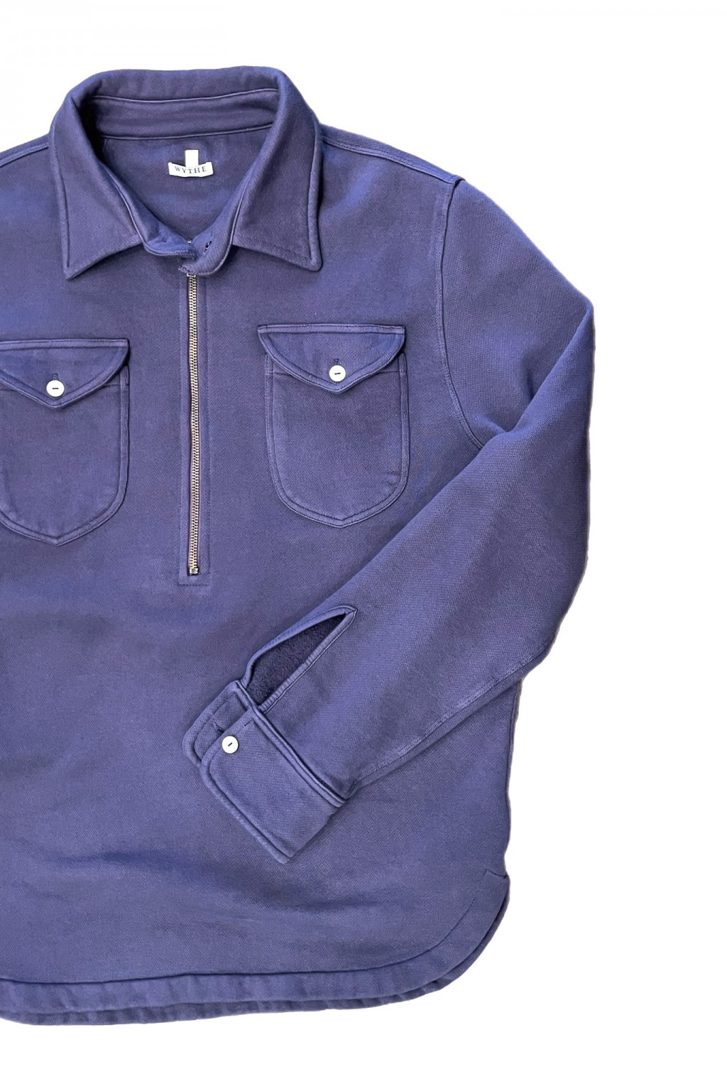 Wythe Half-Zip Sweatshirt Faded Navy