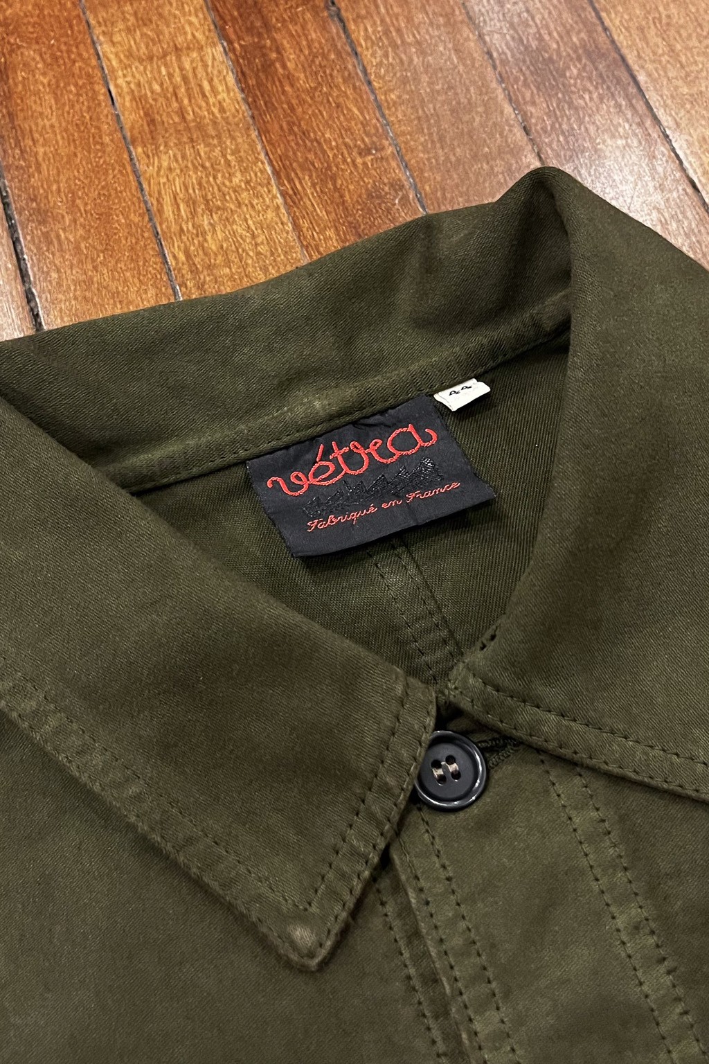 Vetra Chore Coat Ash Moleskin