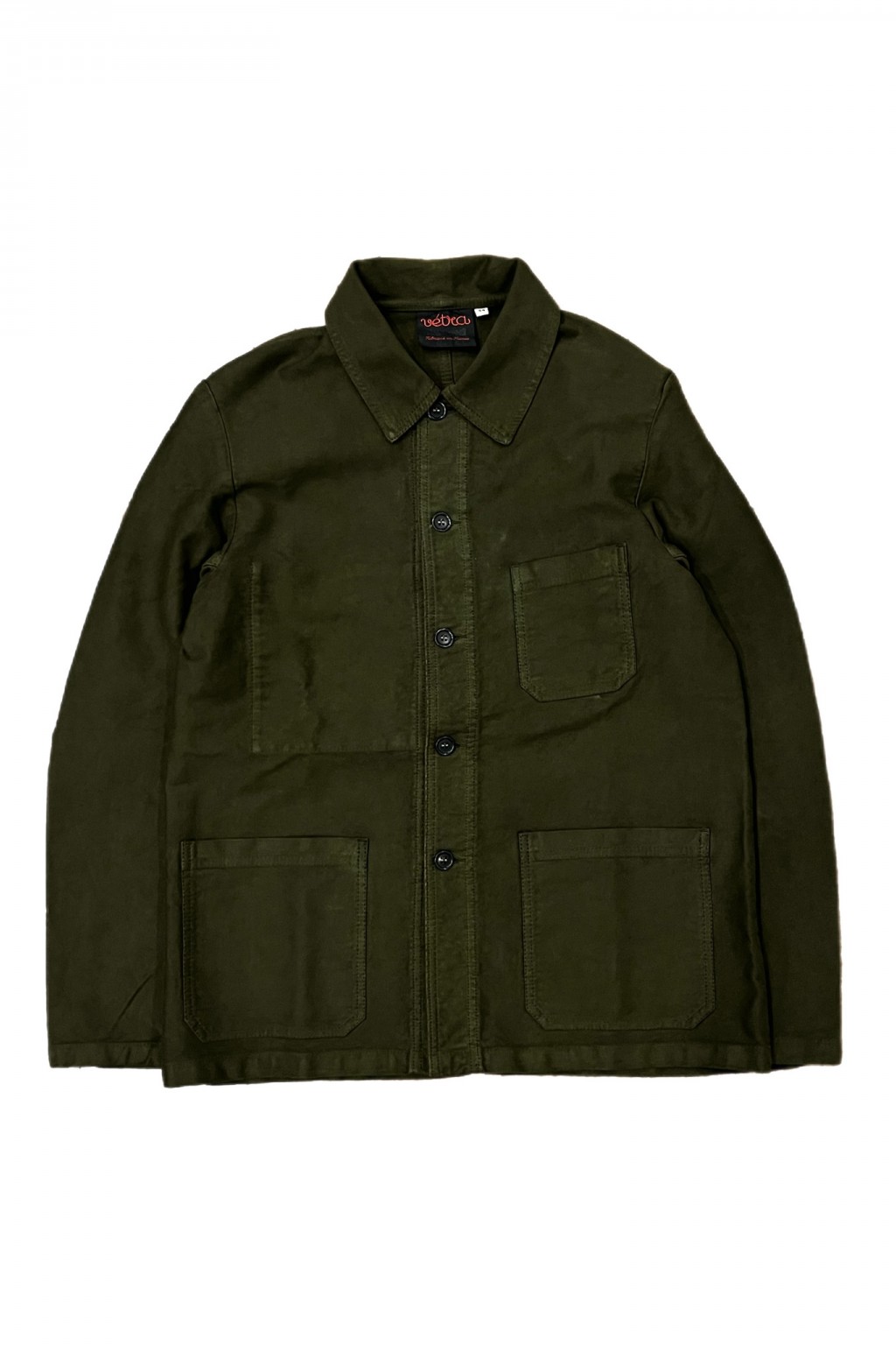 Vetra Chore Coat Ash Moleskin