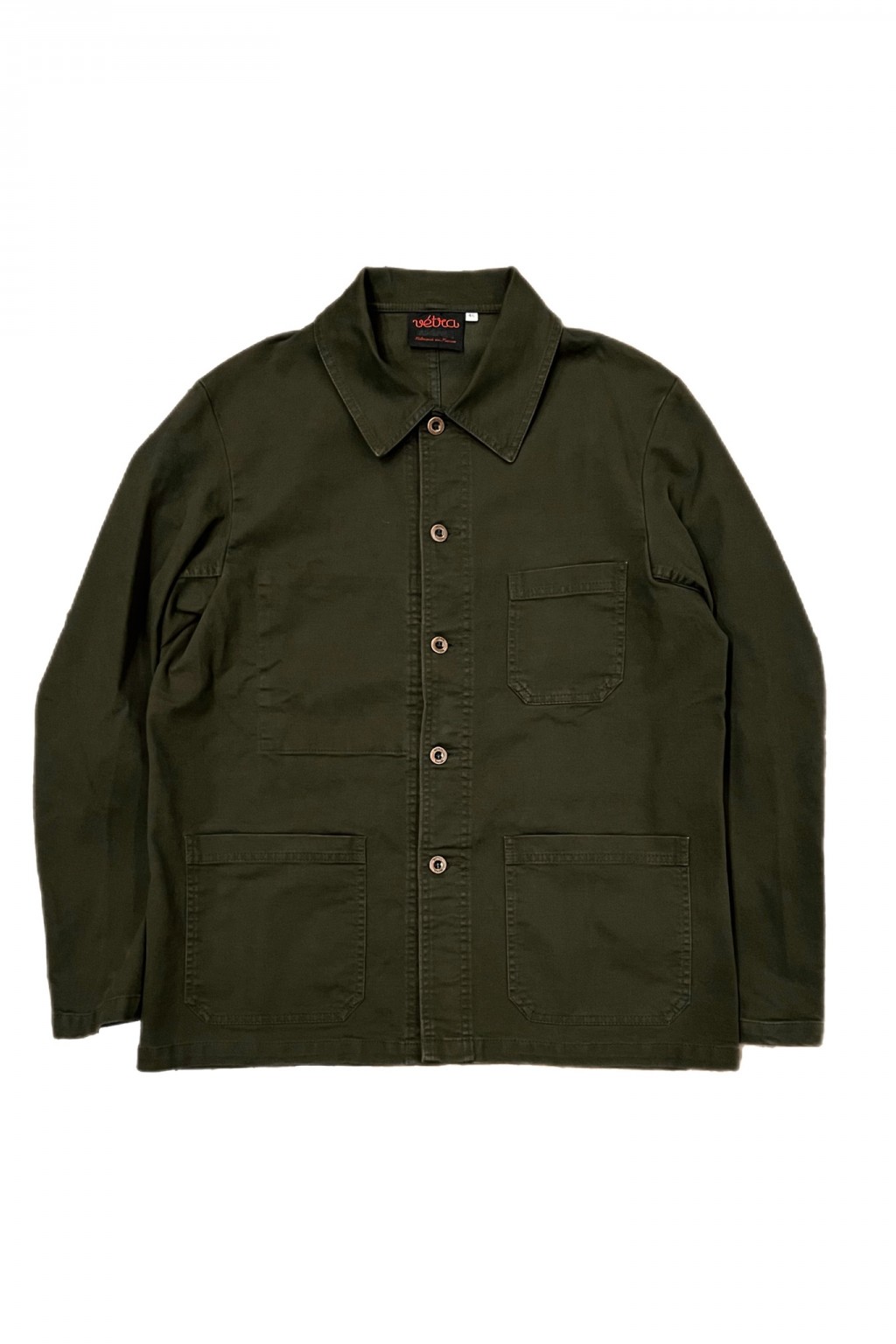 Vetra Chore Coat Khaki Broken Twill