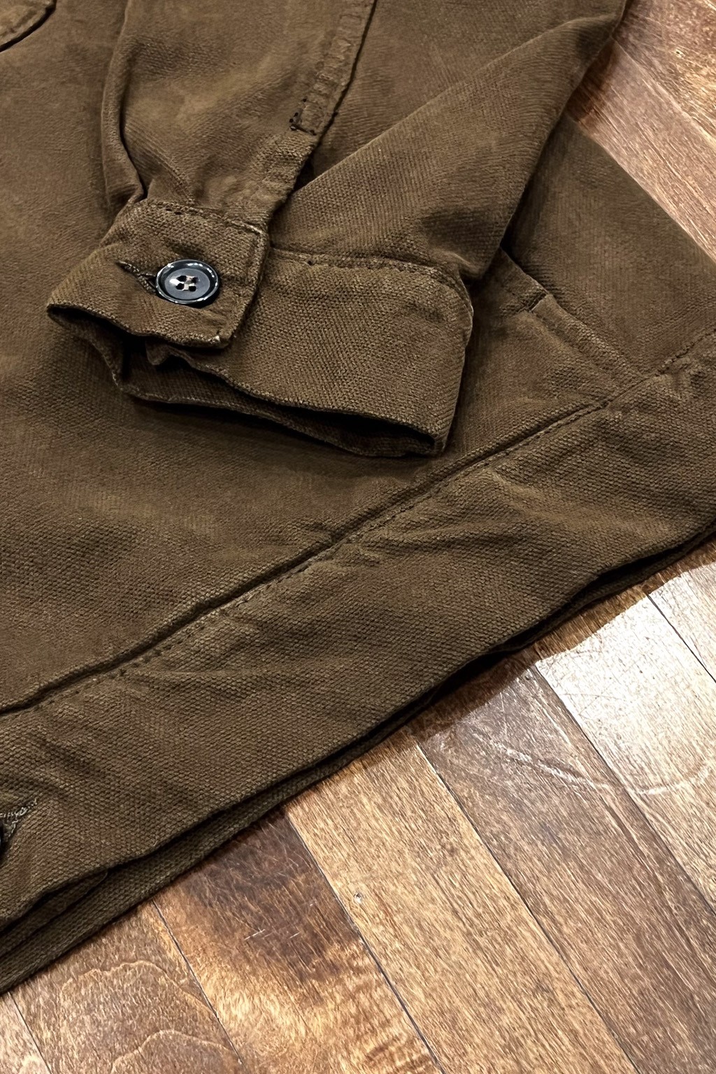 Vetra Bomber Jacket Conifer Brushed Canvas