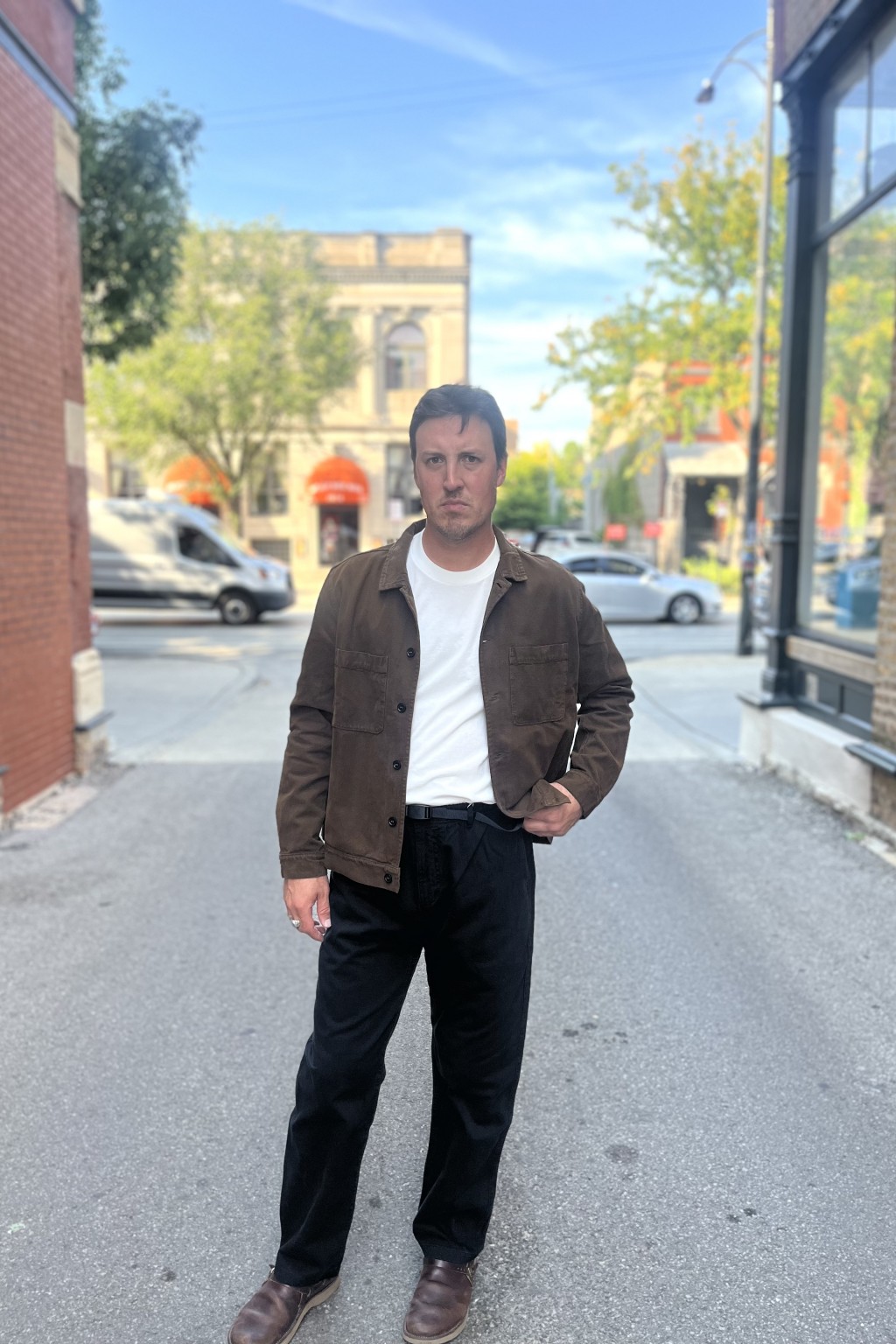 Vetra Bomber Jacket Conifer Brushed Canvas