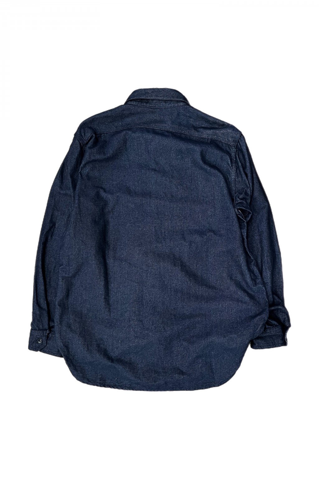 Engineered Garments Work Shirt Indigo Cotton Denim Flannel
