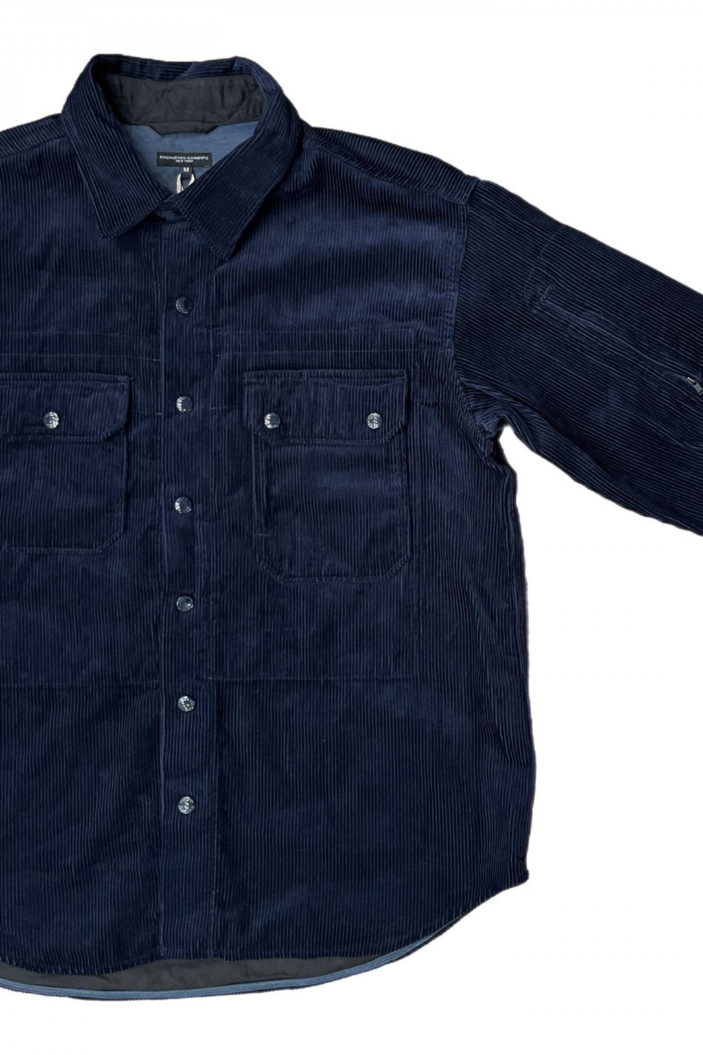 Engineered Garments CPO Shirt Jacket Navy 8W Corduroy - Made in