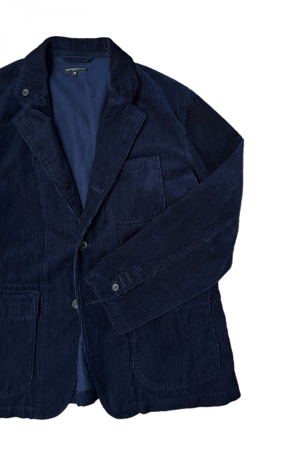 ENGINEERED GARMENTS LOITER JACKET S 紺 Engineered Garments Loiter Jacket Dark Navy High Count Worsted Wool