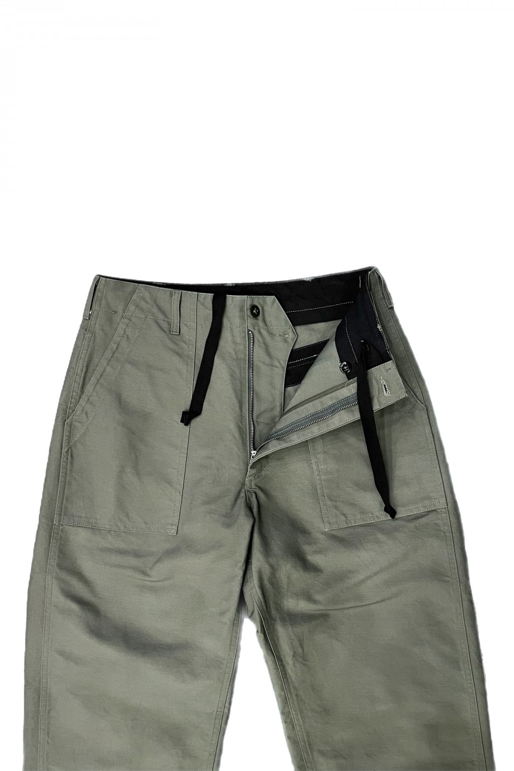 Engineered Garments Fatigue Pant Olive Cotton Double Cloth