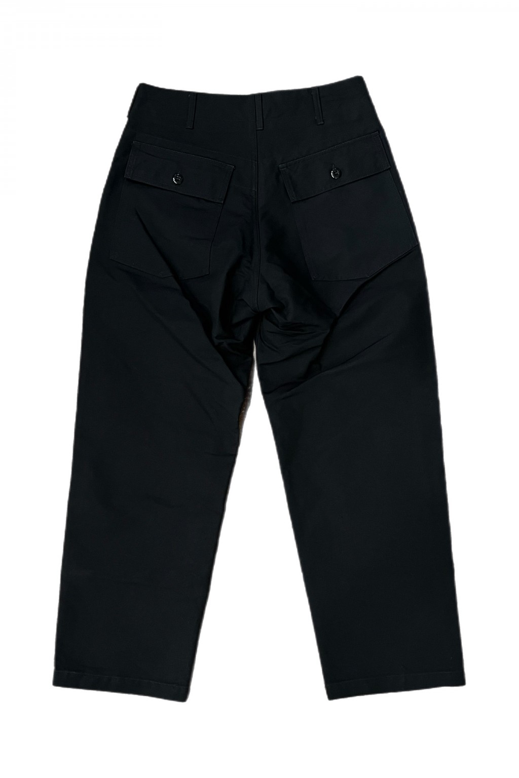 Engineered Garments Fatigue Pant Black Cotton Double Cloth - Made