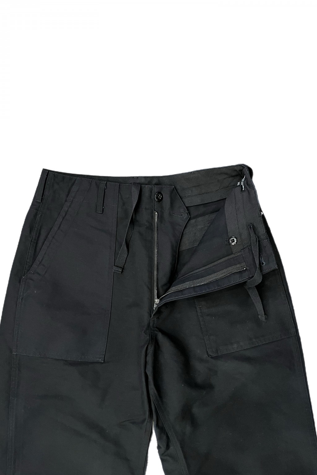 Engineered Garments Fatigue Pant Black Cotton Double Cloth