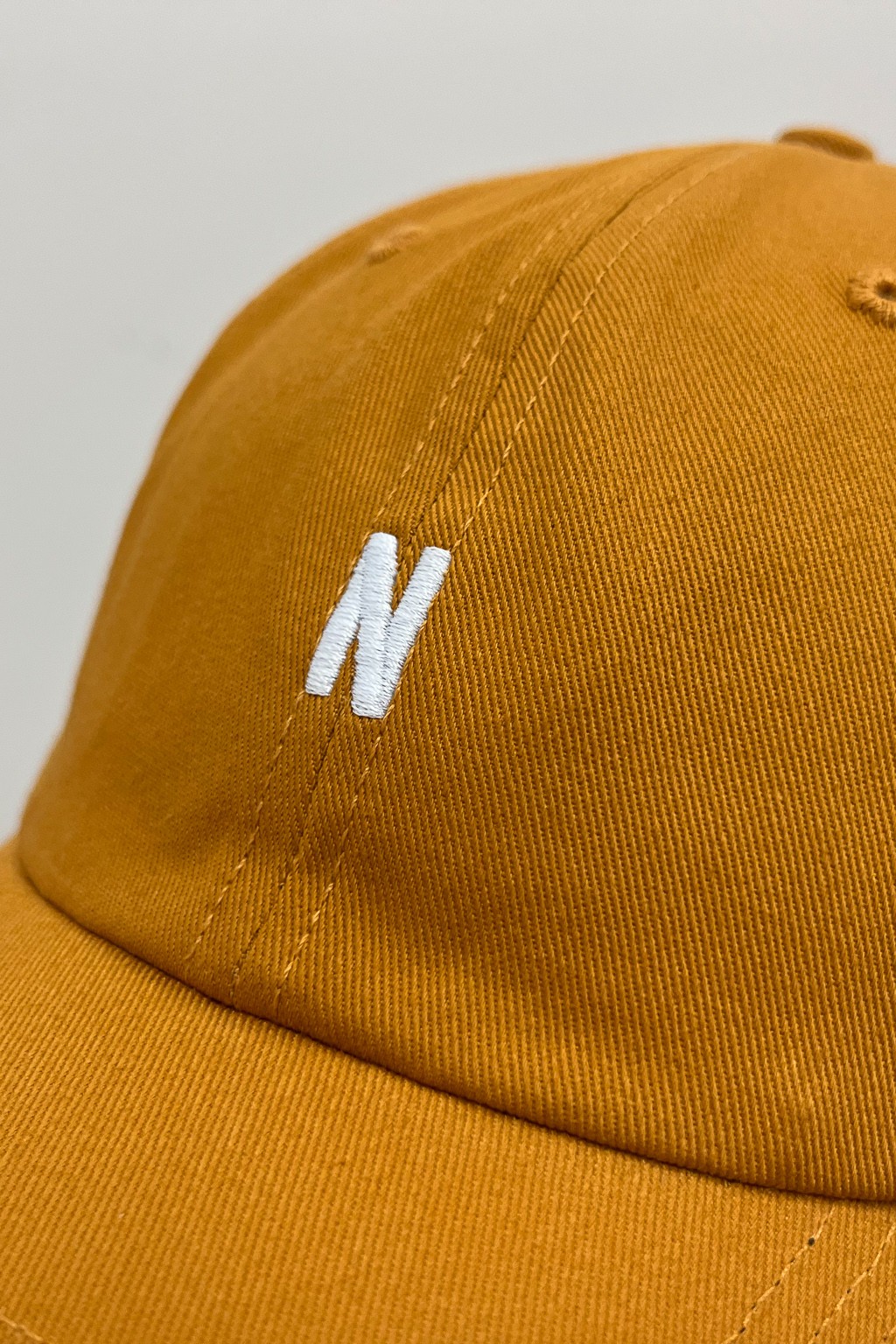Norse Projects Twill Sports Cap Rufous Orange