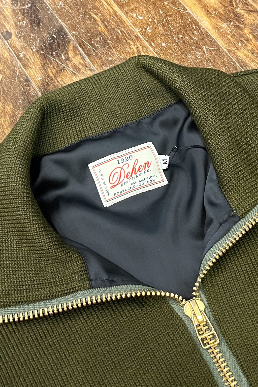 Dehen 1920 Independence Exclusive Full-Throttle Moto-Sweater Loden