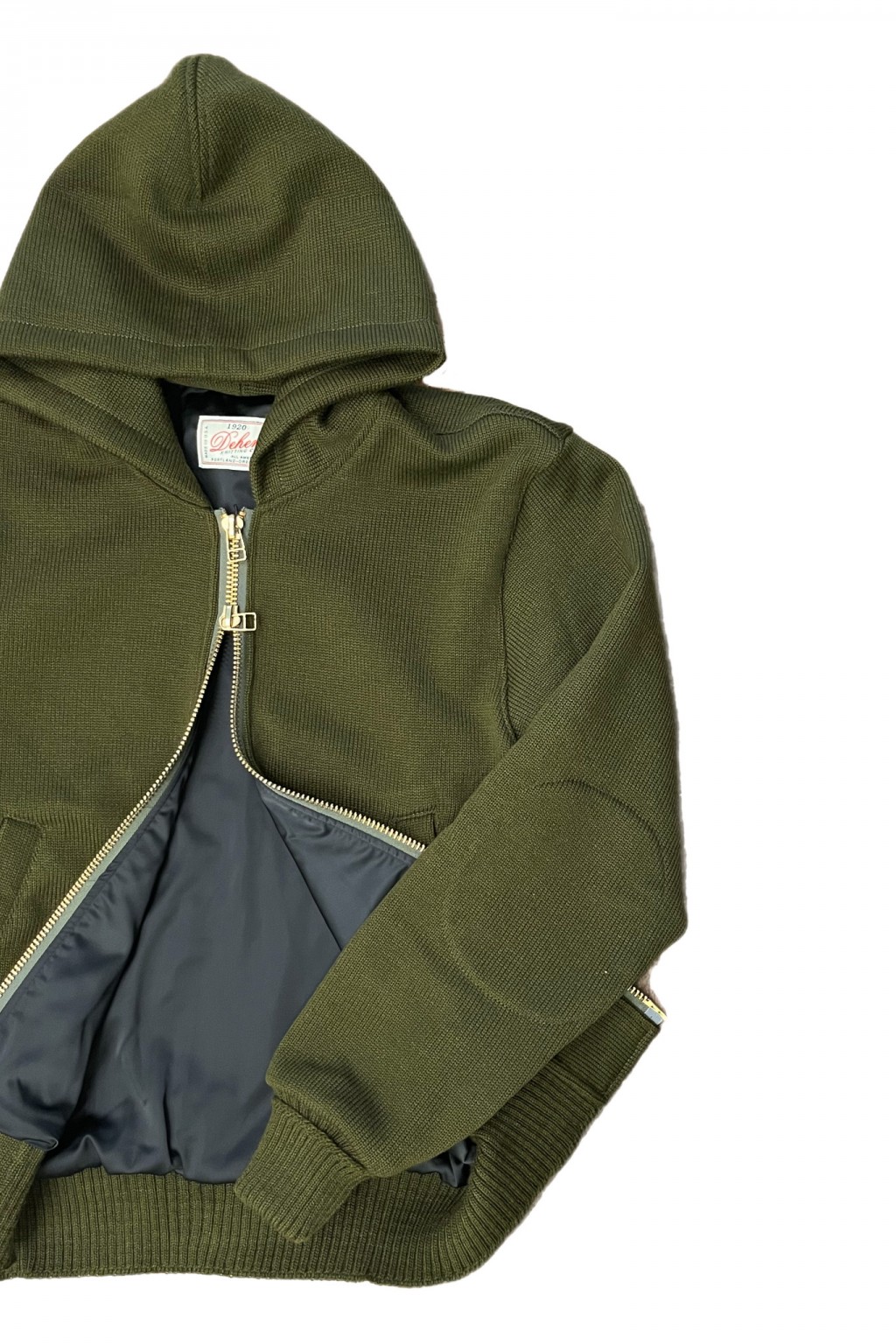 Dehen 1920 Independence Exclusive Full-Throttle Moto-Hoodie Loden