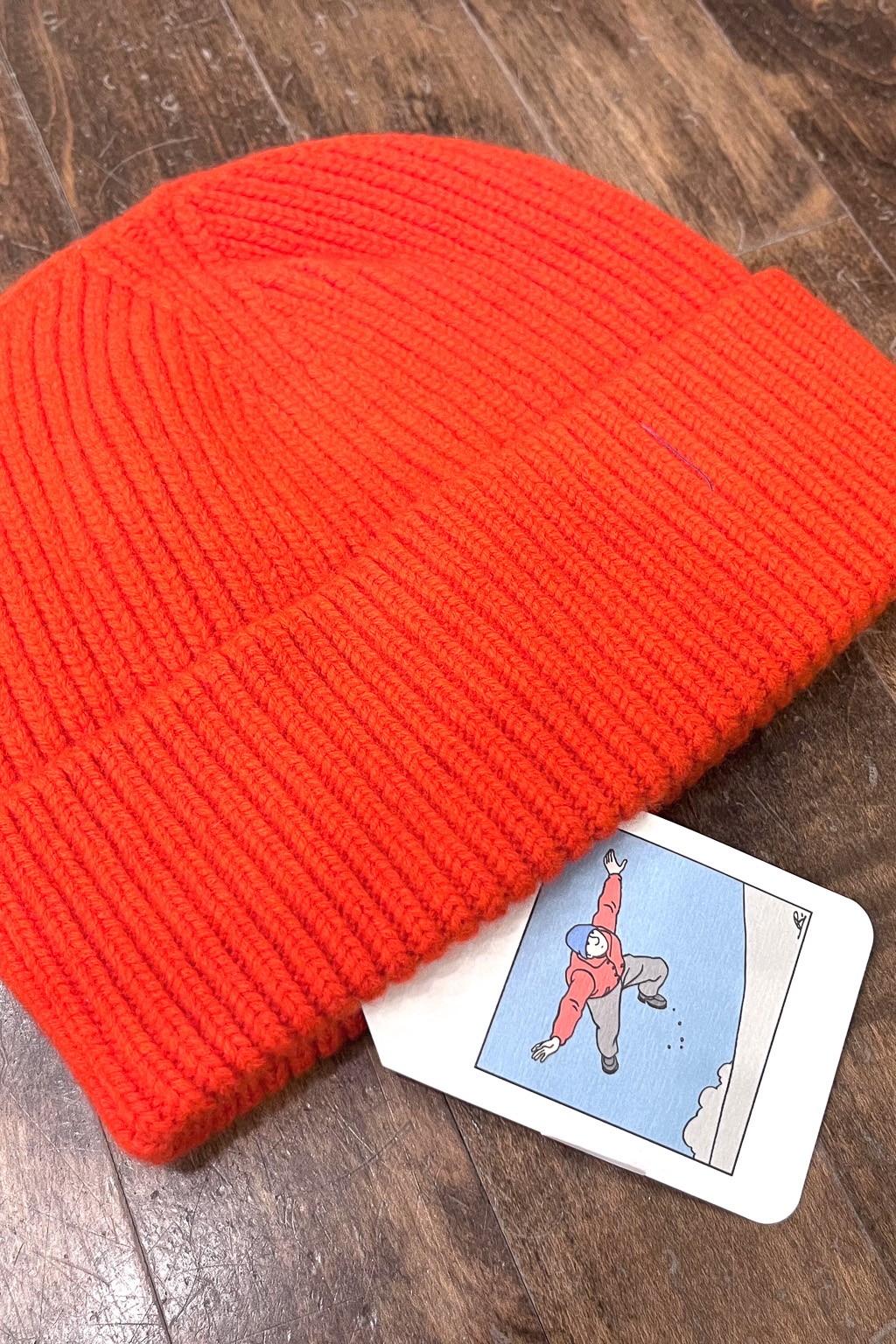 Arpenteur Vicko Beanie Orange Merino-Cashmere