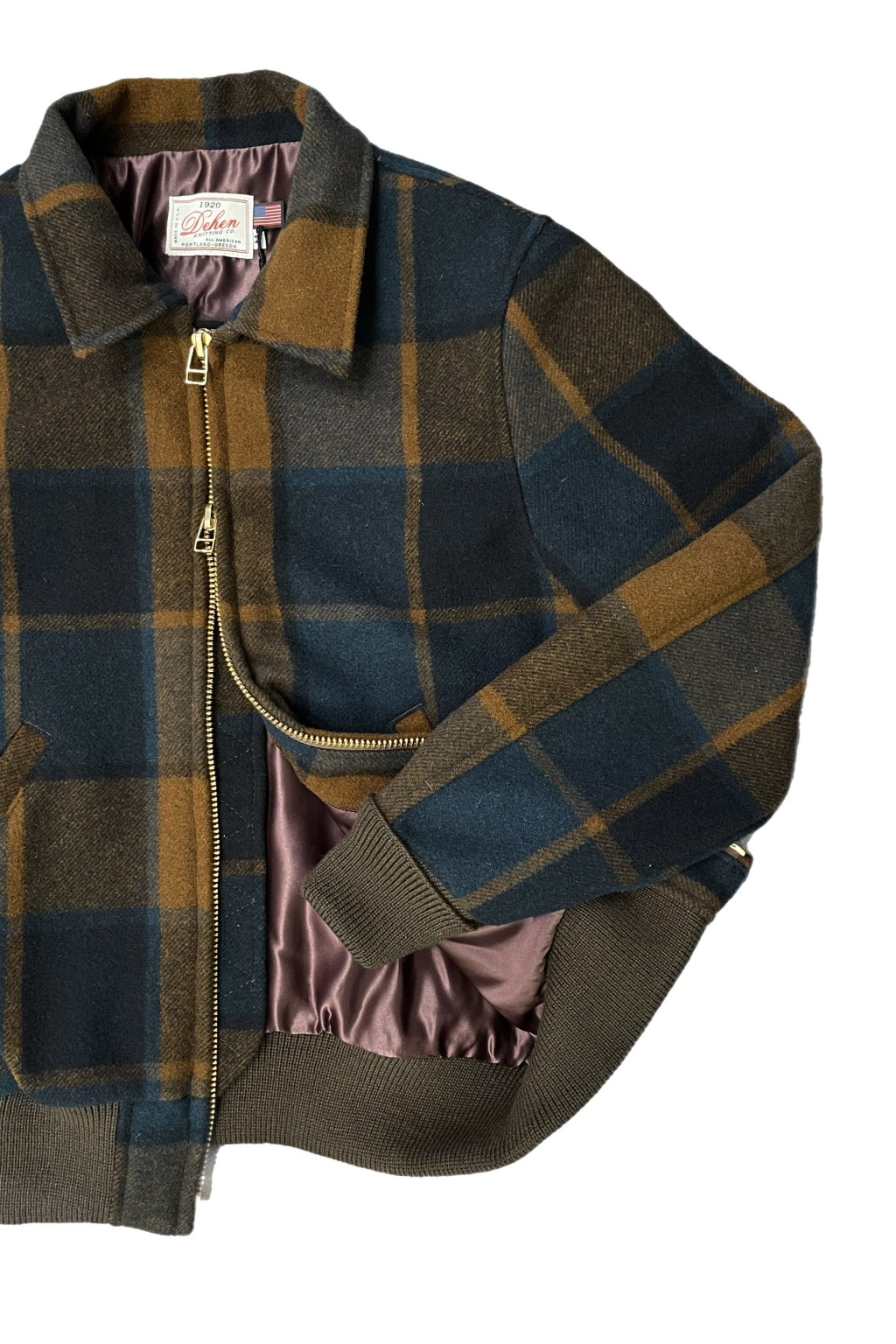 Dehen 1920 Weekender Jacket Oregon Plaid - Made in USA | Jackets