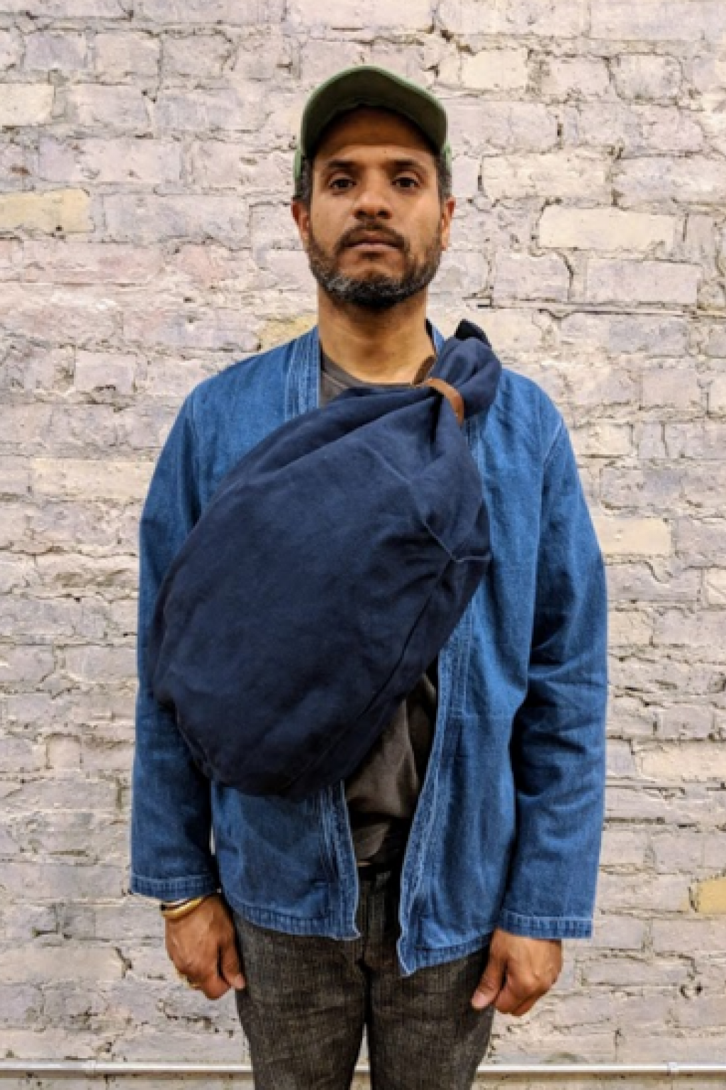 Kapital No. 6 Snufkin Bag Navy - Made in Japan | Bags | Independence