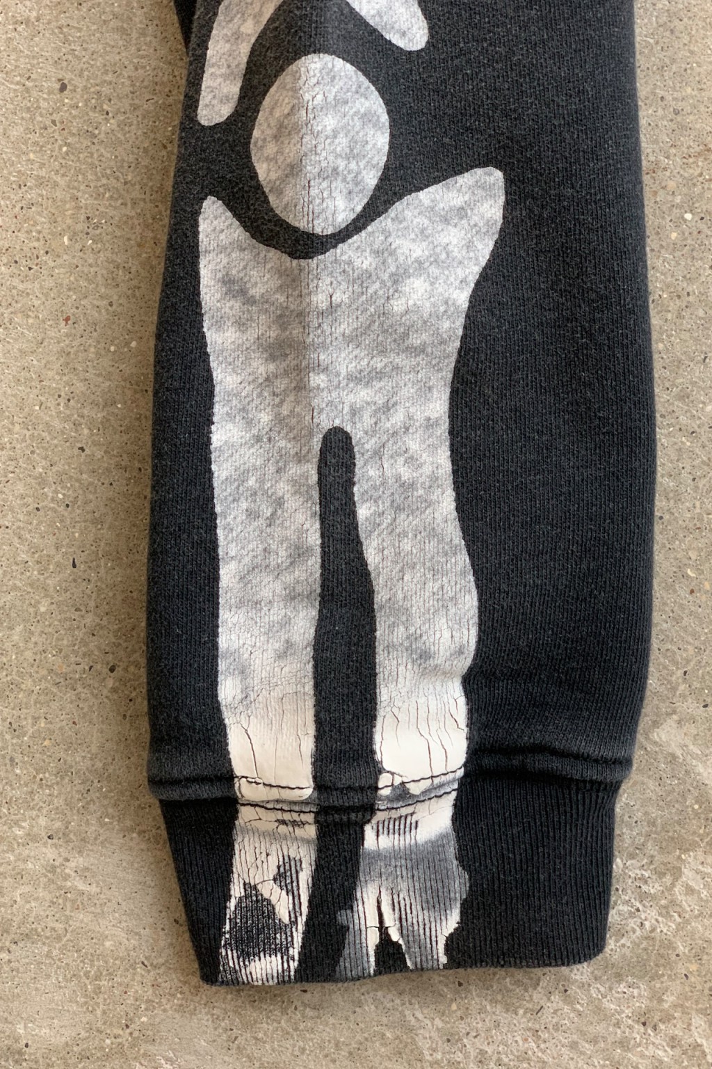 Kapital Fleecy Knit 2TONE Sleep Remake BIG SWT BNA (Bone