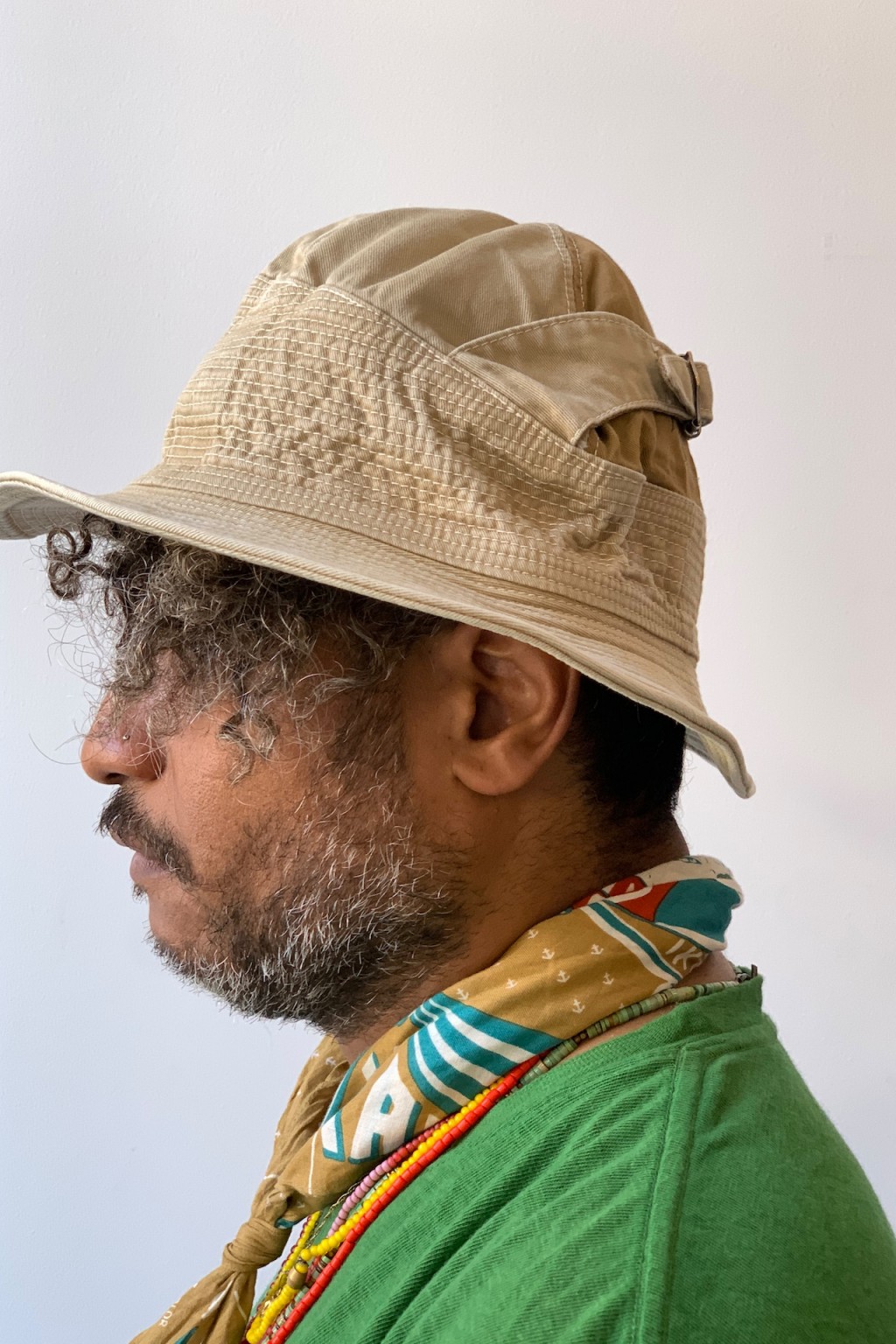 Kapital Chino THEOLDMANANDTHESEA Hat Beige