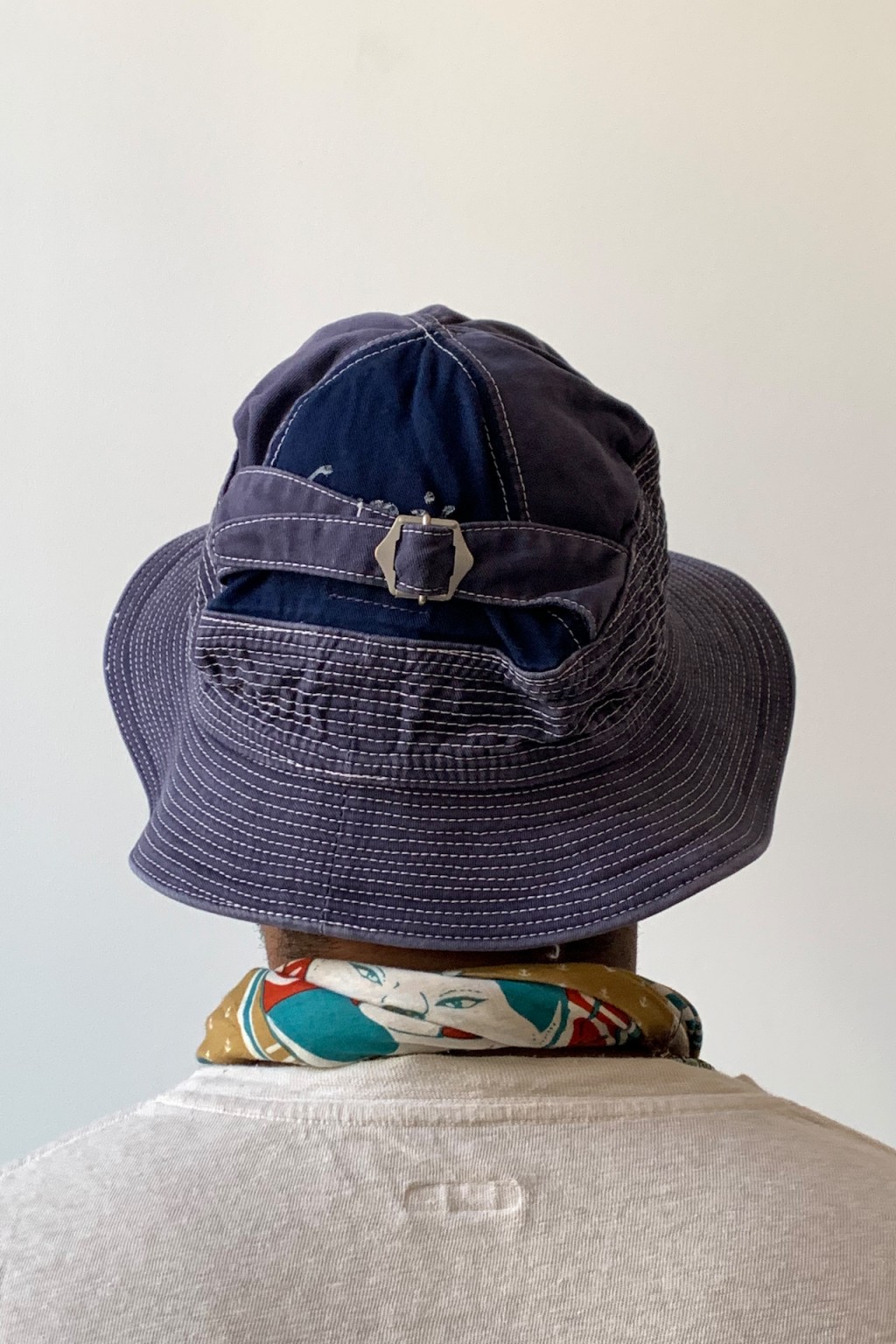Kapital Chino THEOLDMANANDTHESEA Hat Navy