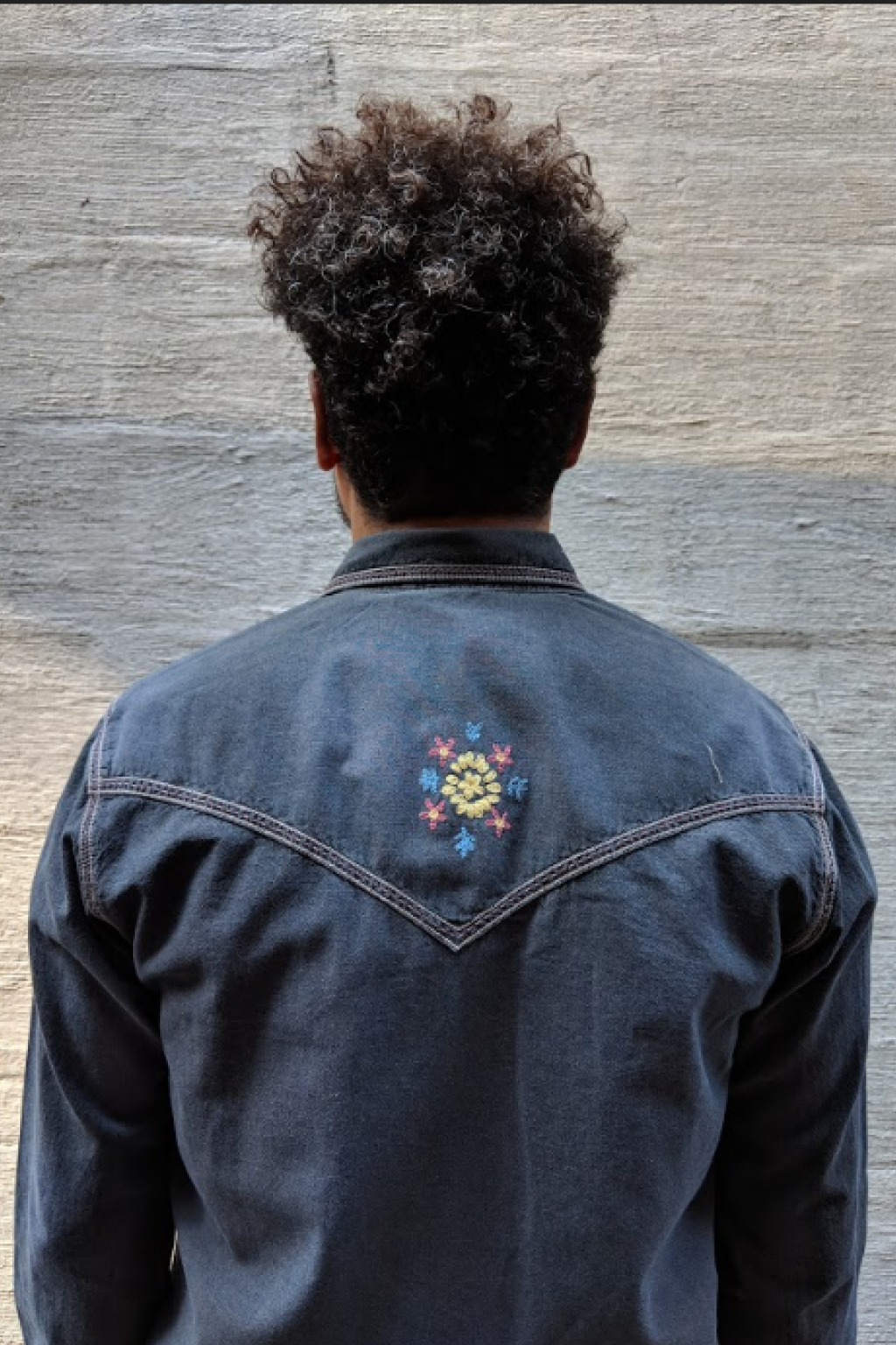 Levi's Chambray Western Black Rockers Art - Made in Turkey