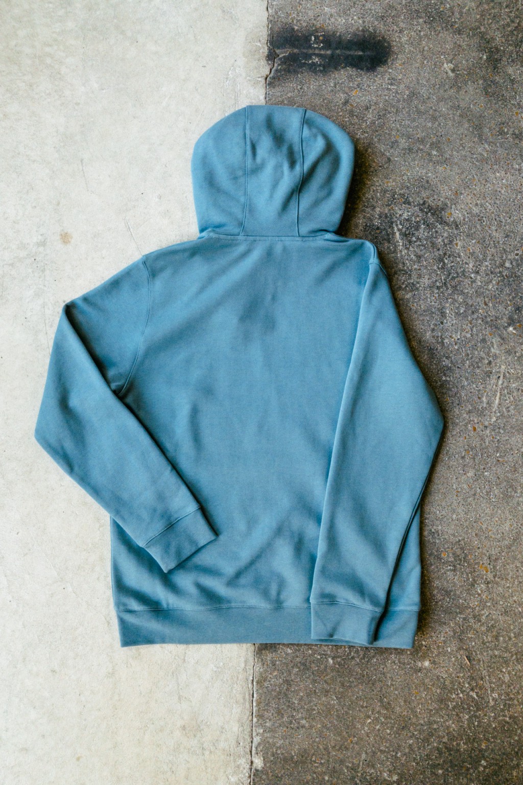 Norse Projects Vagn Classic Hood Mineral Blue - Made in