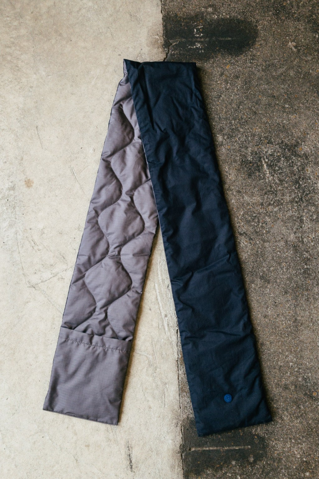 Nanamica Down Muffler Navy - Made in China | Bandanas