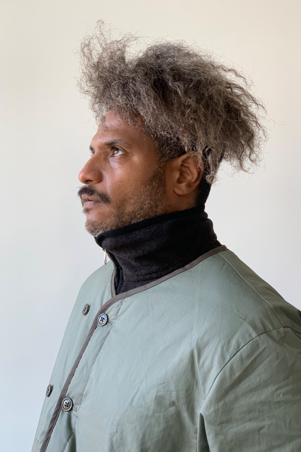 Nanamica Down Cardigan Cedar - Made in China | Sweaters | Independence