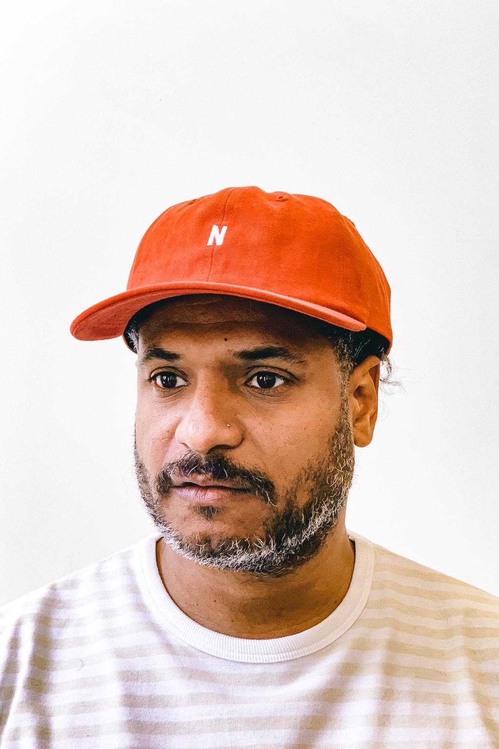 Norse Projects Twill Sports Cap Industrial Orange - Made in