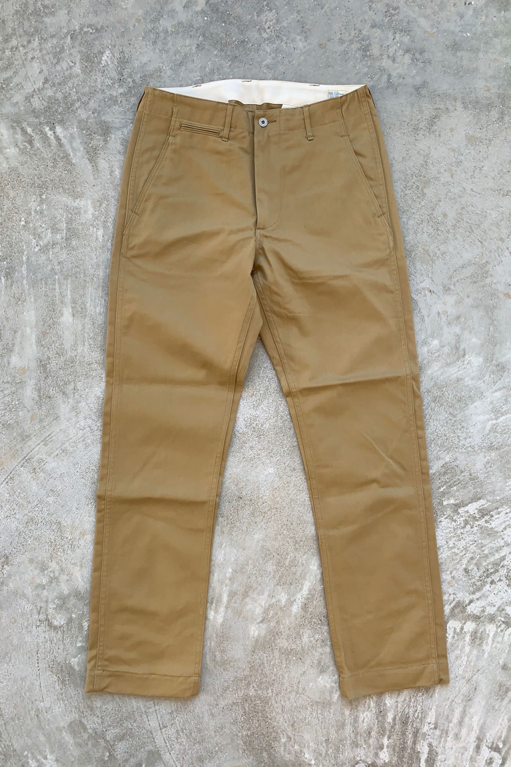 Orslow Slim Fit Army Trouser Khaki - Made in Japan | Pants