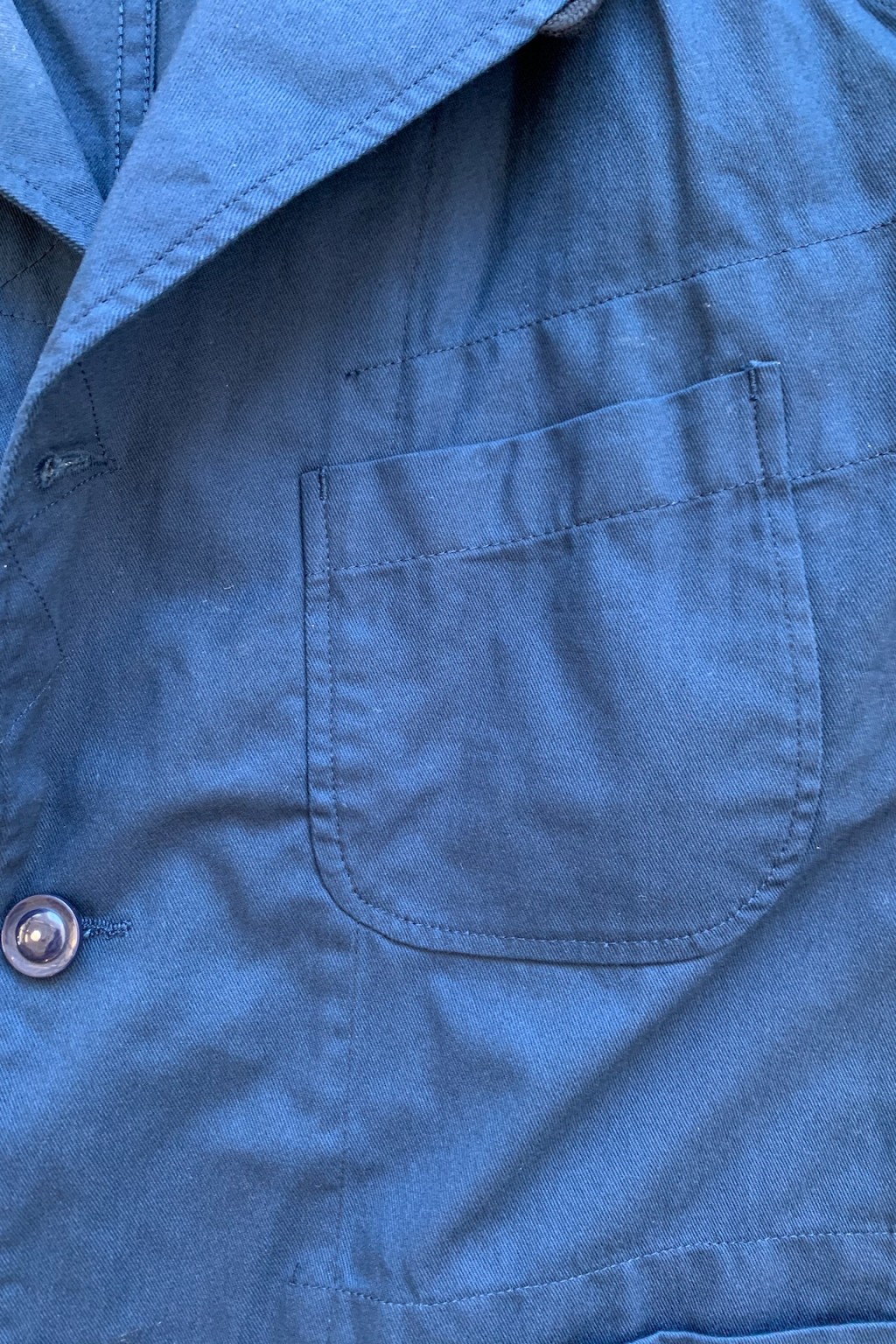 Engineered Garments Bedford Jacket Navy 6.5oz Flat Twill 