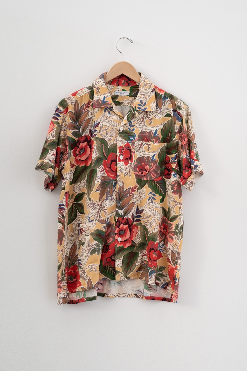 ENGINEERED GARMENTS Ｌアロハ　シャツ フラガール　ハワイ Engineered Garments◇19SS/Camp Shirt Hawaiian Rayon Floral