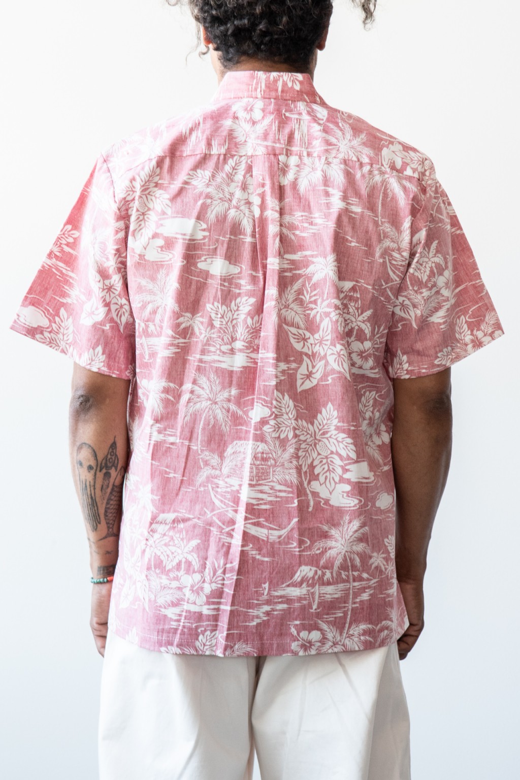 Two Palms Reverse Love Shack Shirt Red