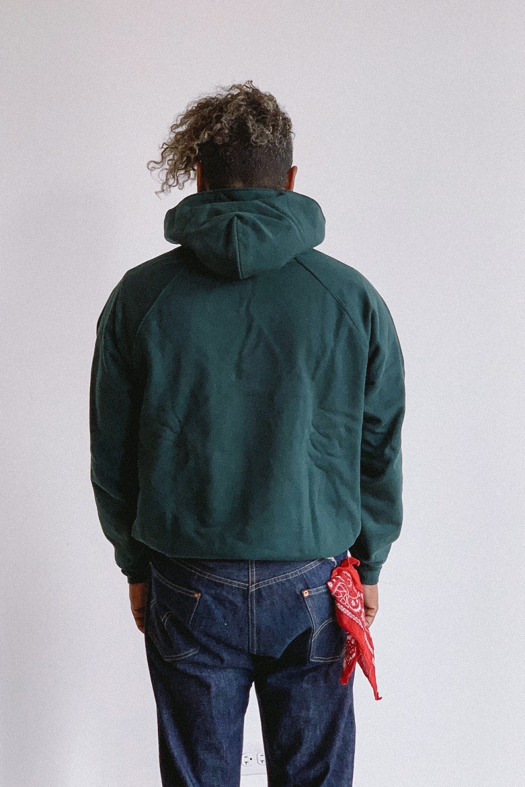 Lady White Co. Super Weighted Hoodie Hunter Green - Made in USA