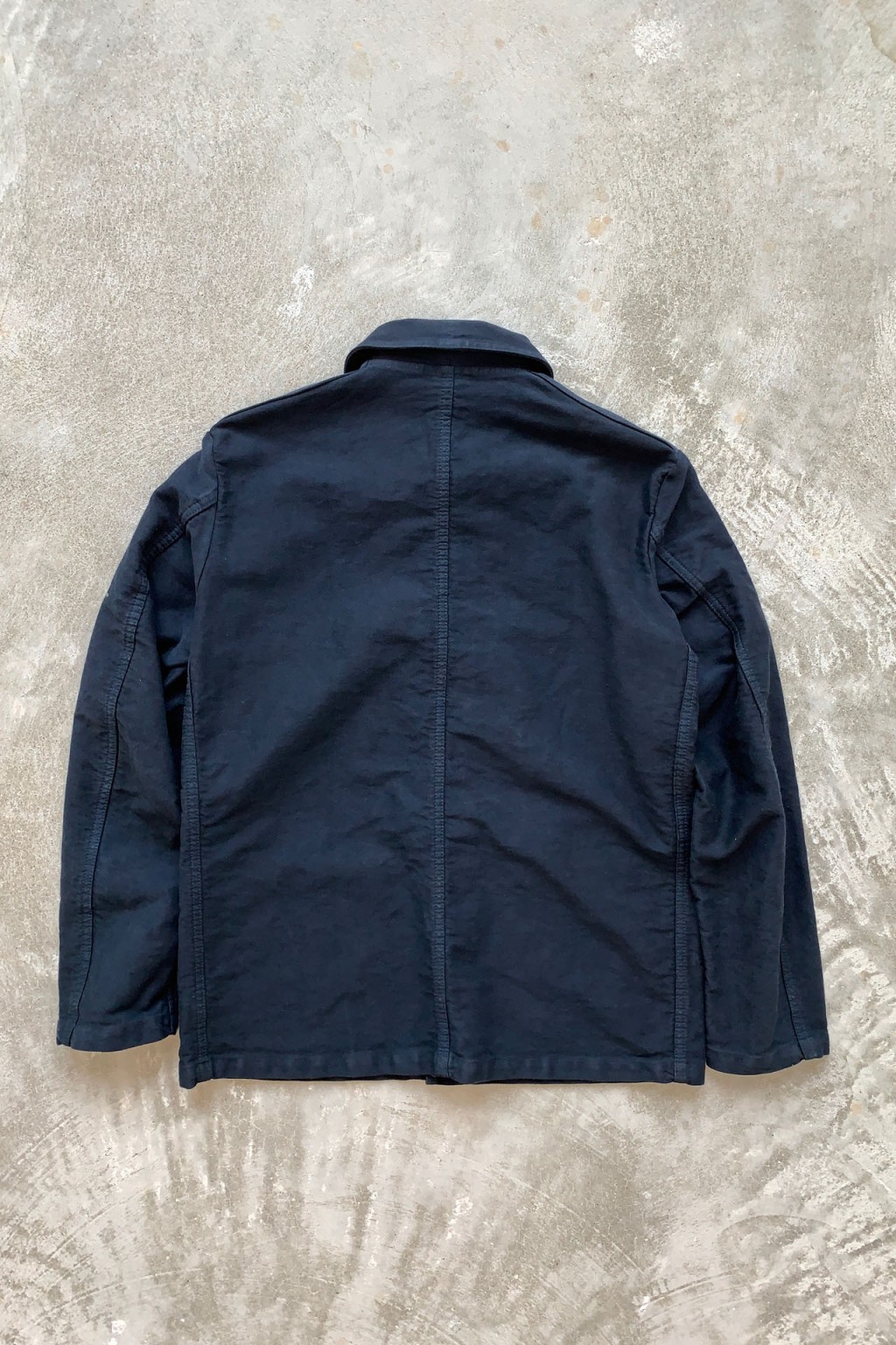 Vetra Chore Coat Navy Moleskin 