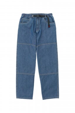 Gramicci Double-Knee Pants Japanese Chambray