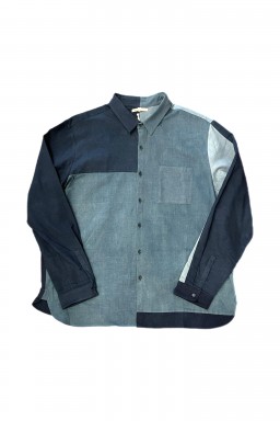 11.11 Lovers Shirt Shades of Indigo