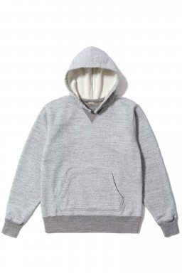 Whitesville Attached Hood Parka Heather Gray