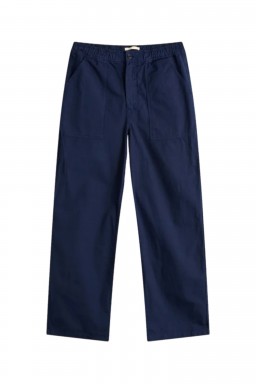 Norse Projects Ragnar Relaxed Cotton Ripstop Pant Workwear Blue