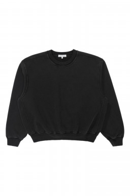 Lady White Co. Mini Crewneck Pigment Charcoal
