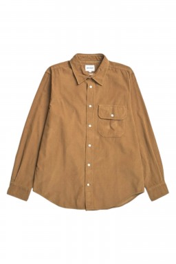 Norse Projects Algot Relaxed Micro Cord Shirt Duck