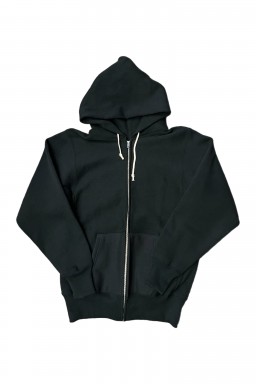 Warehouse & Co. Lot. 487 Heavyweight Zip Hoodie Black