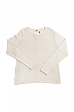 Heimat Cotton-Linen Harbour Sweater Seashell