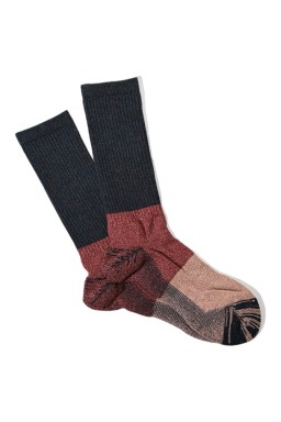 AnonymousIsm MOC Pile Crew Sock Ink Blue