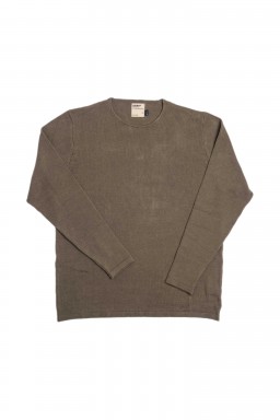 Heimat Cotton-Linen Harbour Sweater Military Green