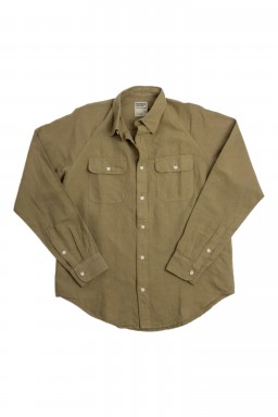 Heimat Work Shirt Desert Cotton-Hemp