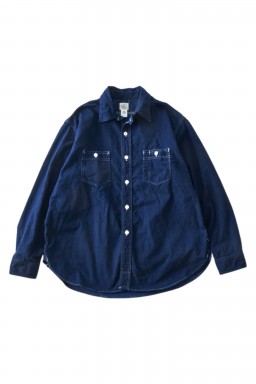 Post Overalls St. Louis Shirt Indigo Flannel