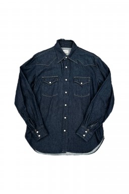 Kapital 8oz Denim HUSKY Western Shirt IDG