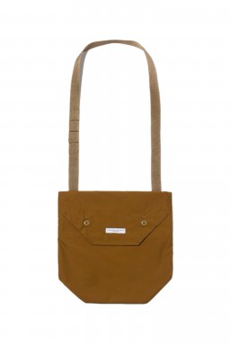 Engineered Garments Shoulder Pouch Brown Lt. Weight Nyco Cloth
